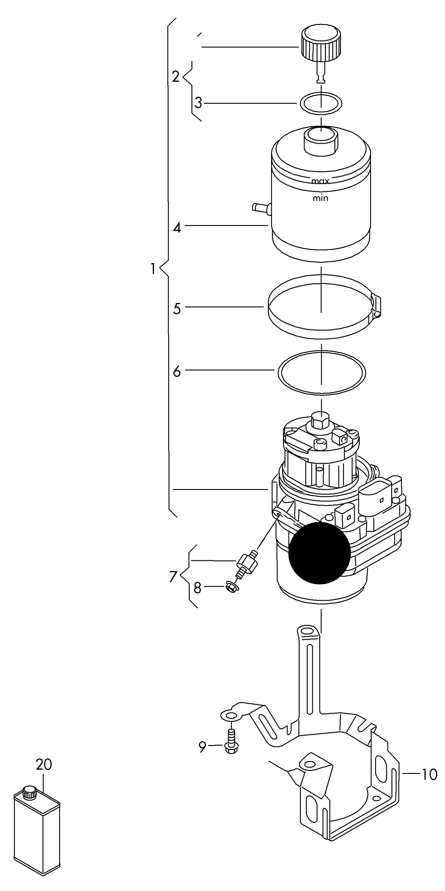 (ITEM 1) 185451 NEW Electric Power Steering Pump ‘1-2 Day Order'