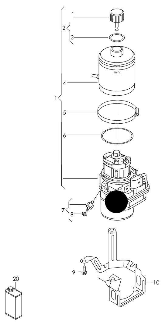 (ITEM 1) 185451 NEW Electric Power Steering Pump ‘1-2 Day Order'