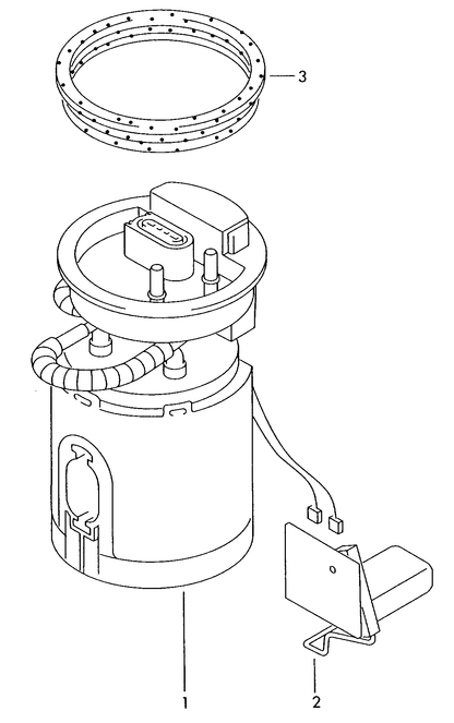 (3) 116126 Elring Fuel pump seal