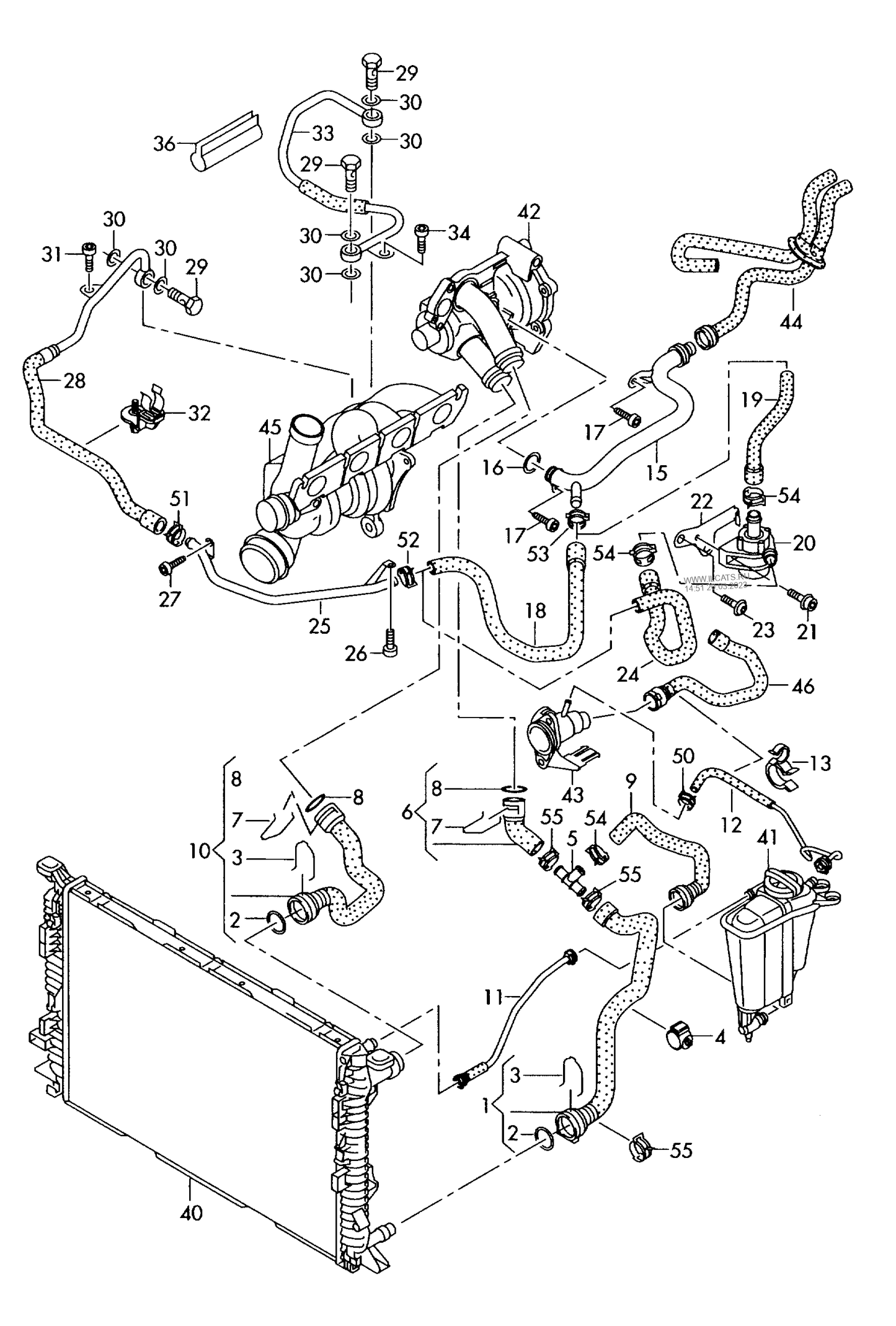 (20) 117255 PIERBURG Additional Water Pump PR-8Z9/PR-8Z5+1D0