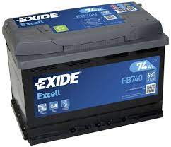 (1) 2130426 Exide Excel 096 12v/72ah/680ca Car Battery - 3 Year Warranty ''Collection only''