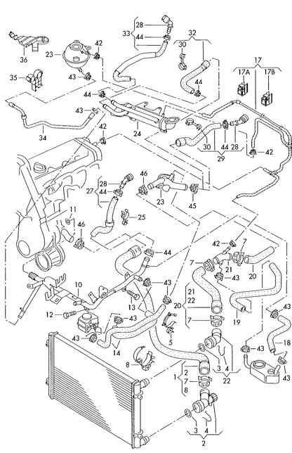 (Item 21) 108876 distributor for coolant hose