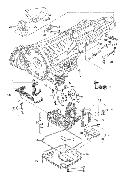 (6) 107825KP1 Parts Kit, automatic transmission oil change