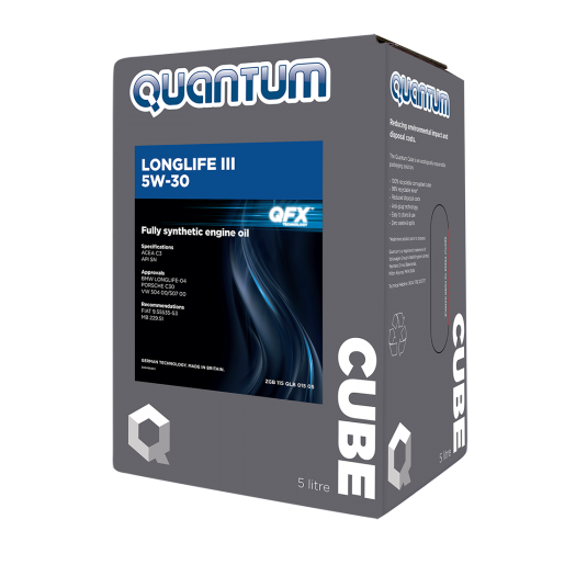 32947 Genuine Quantum Engine Oil LongLife III 5W-30 5L Cube VW-504.00 ...