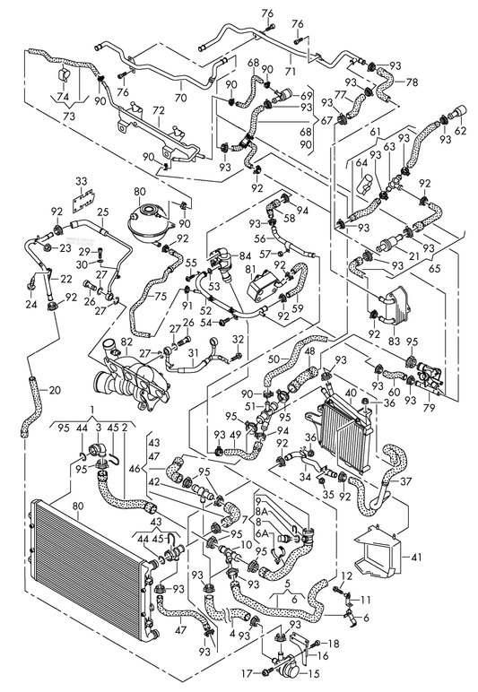 (ITEM 3) 116598 quick acting coupling for models without power unit underbody guard