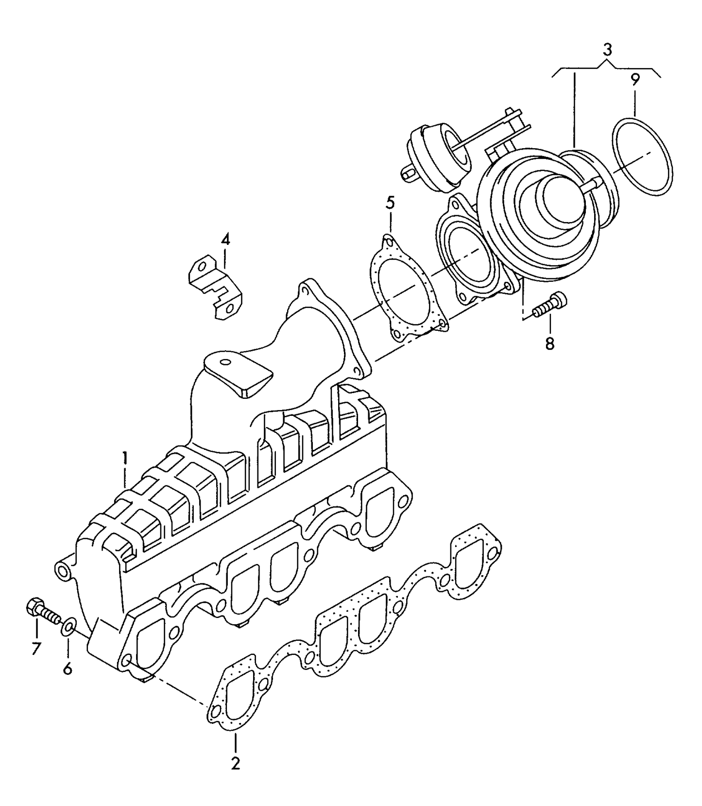 (3) 111173 WAHLER EGR valve