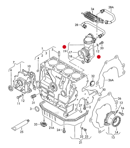 (19) 106635 VAICO oil separator D - MJ 2010>>