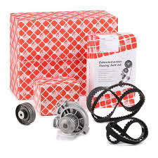 (1) 111206KP5 FEBI 4pc Timing Belt Kit with water pump 'See contents & check full engine numbers'
