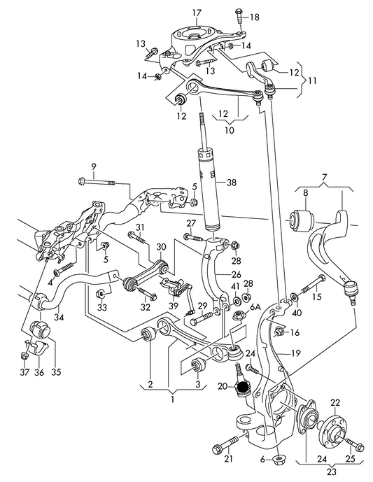 (Item 20) 113165 Optimal Ball Joint Kit>Outer A4 '8K' >>15/08/2011