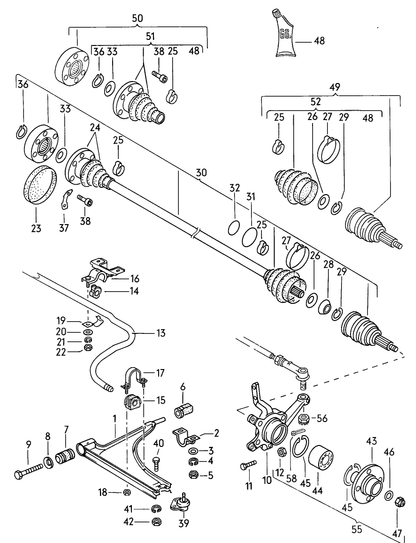 (52) 102625 C/V Boot Kit-Outer