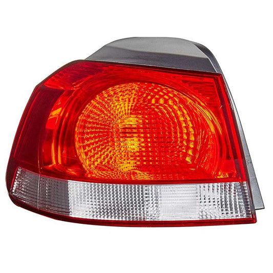 (2) LL9292 DEPO N/S/R Lamp GOLF (Exc.SPORT) 09-13 OUTER R/L RED/CLR NON-LED (VALEO)