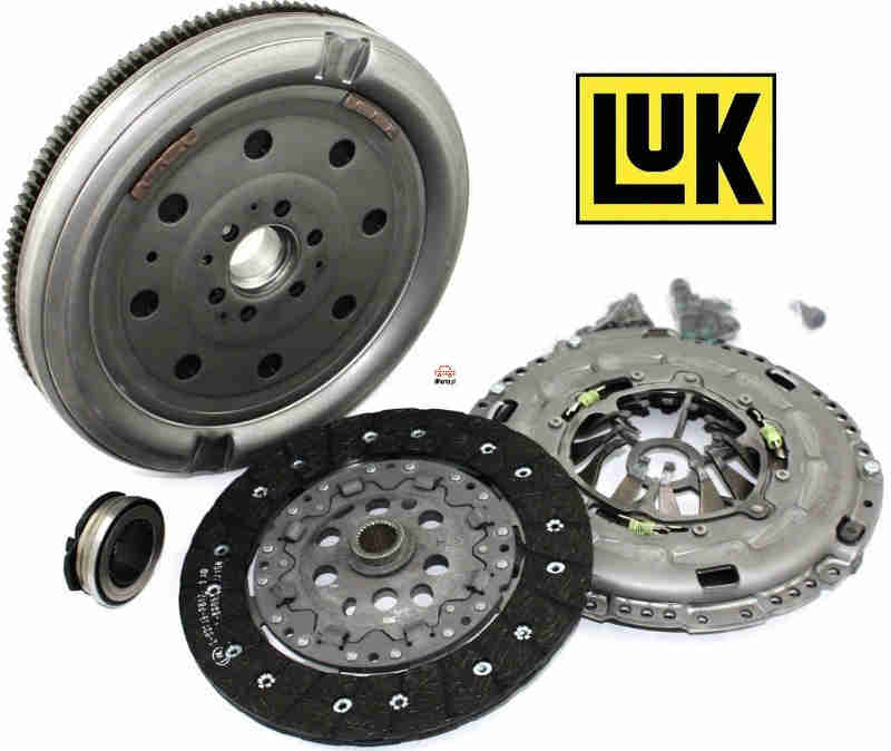 837073 LUK Dual Mass Flywheel & Complete Clutch Kit 1.9TDI As Fitted ...