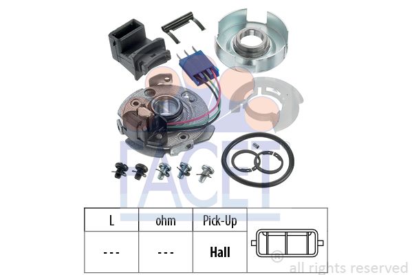 100599 FACET ignition pulse Sensor 'Made in Italy - OE Equivalent'