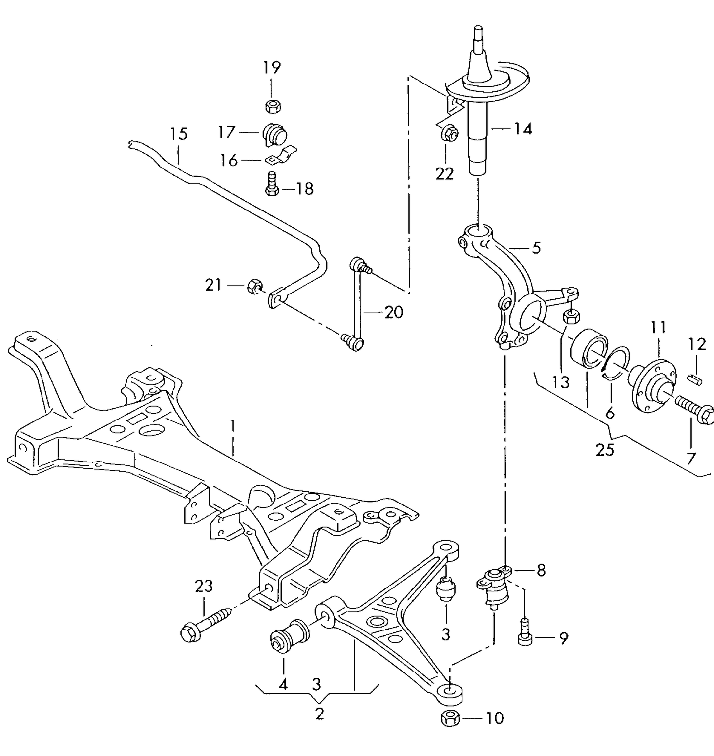 (8) 109317 OPTIMAL Front Ball Joint-Lower Left/Right Sharan 95>09