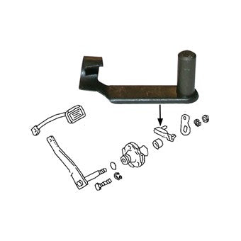 7-73980 Clevis Retaining Pin for Clutch Operating Linkage: T2 Bay (1972-1979)